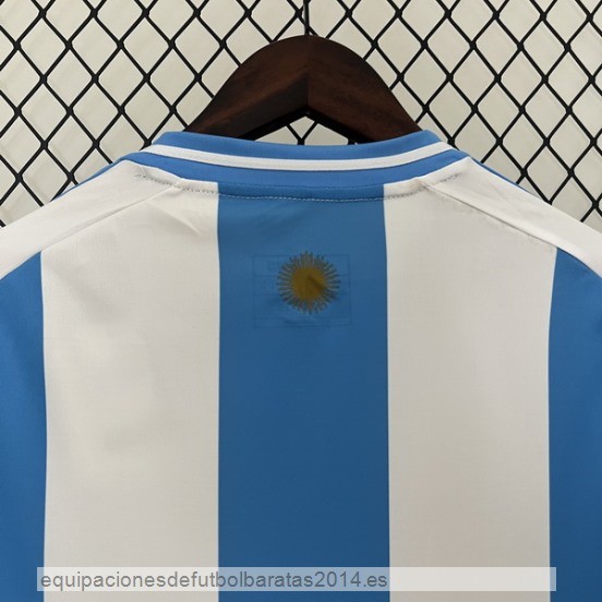 Nuevo Tailandia 1ª Camiseta Argentina 2024 Azul Blanco Baratas